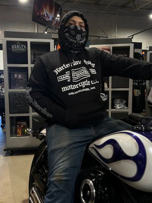 HDMC bandana black/white UNISEX