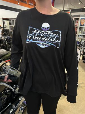 H-D Willie Chrome Long Sleeve