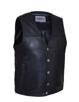 Santa Fe - Men's Premium Leather Vest