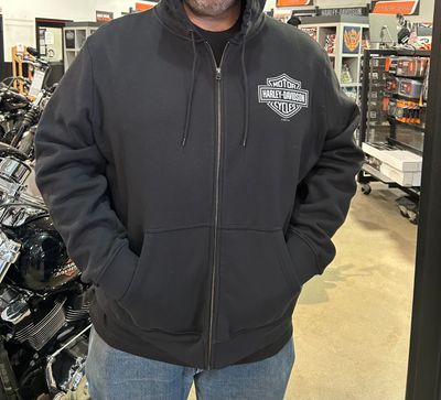 H-D Bar &amp; Shield Traditional Zip Up