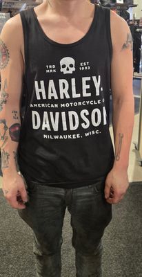 H-D SKULL STACK TANK