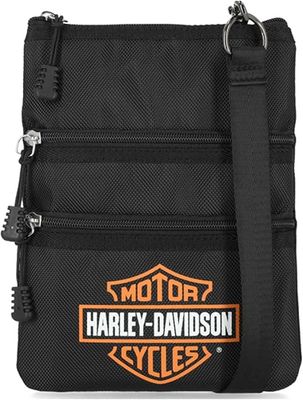 Harley-Davidson Women's Bar &amp; Shield Nylon Crossbody Bag w/Adjustable Strap