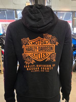 CIRCLE FLAME PULLOVER HOODIE