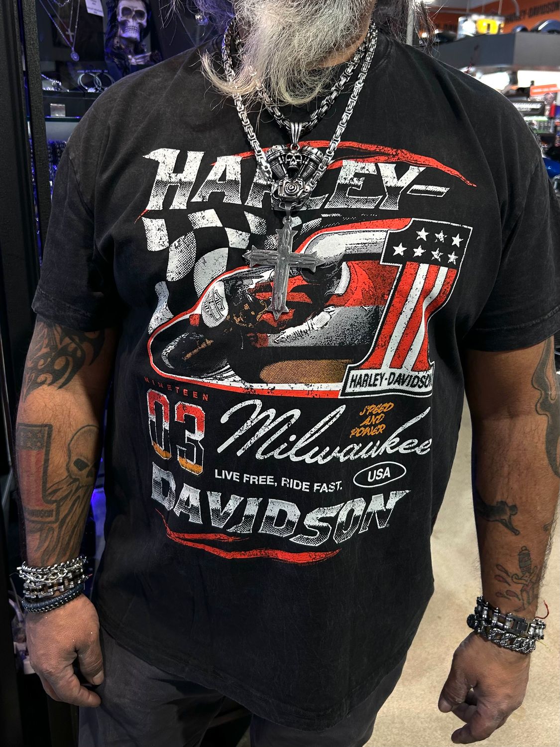 H-D SPEED ERA TEE