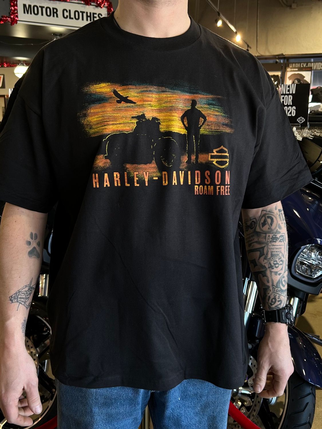 H-D HORIZON VIEW TEE