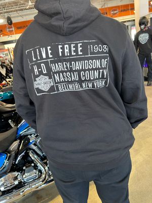 H-D PERCHED PULLOVER HOODIE