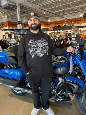 H-D PERCHED PULLOVER HOODIE