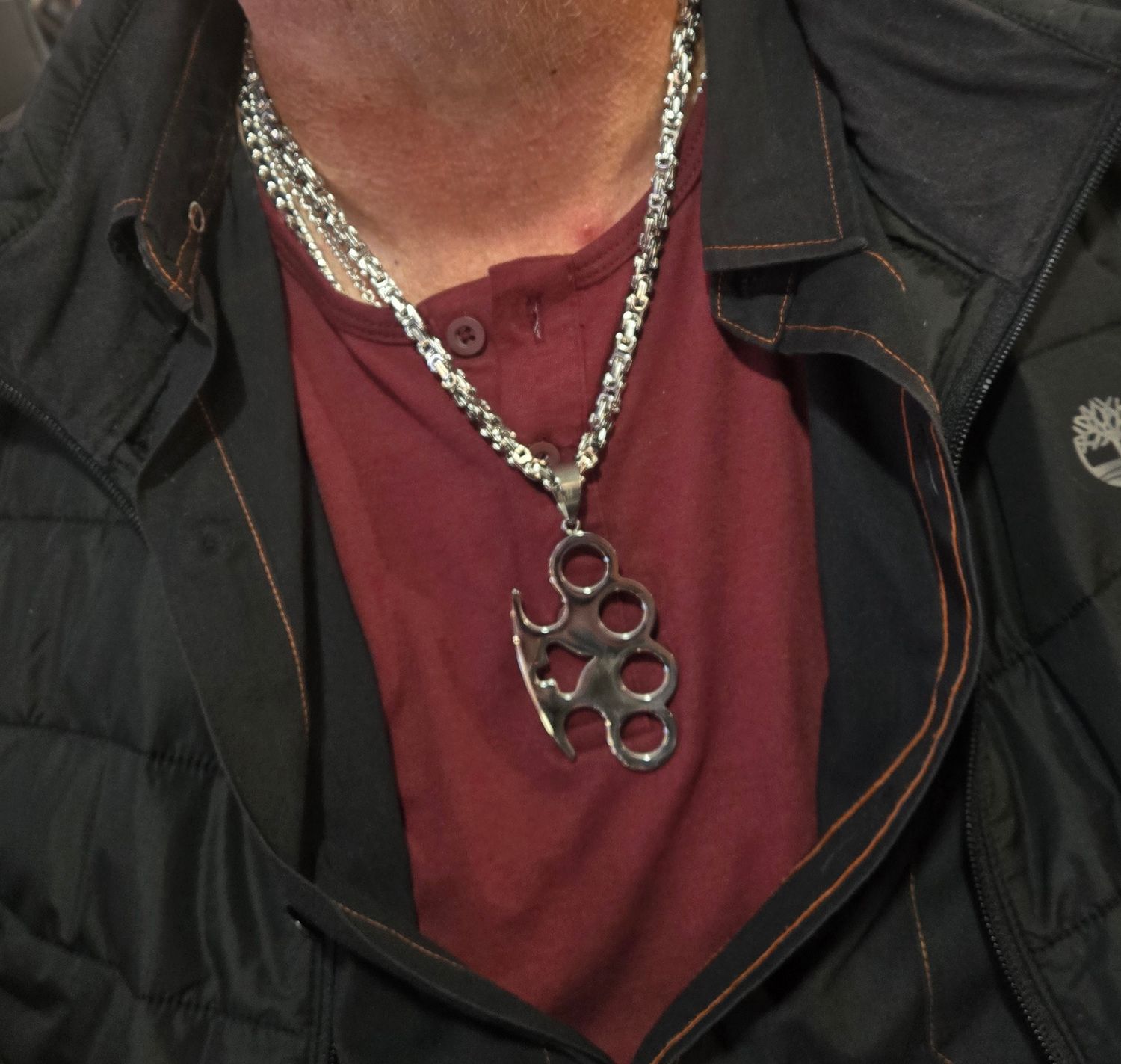 Ace knuckles Necklace