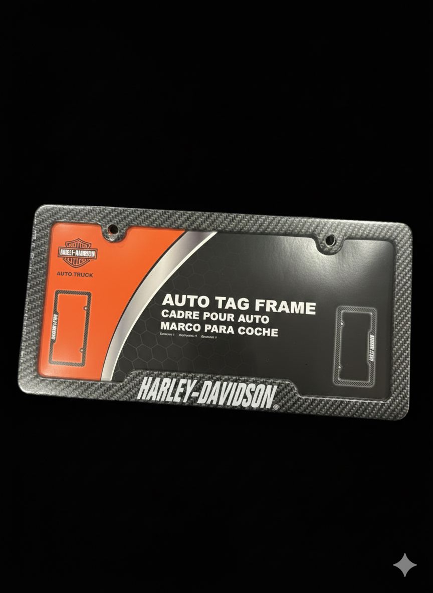 HD CARBON FIBER LICENSE FRAME