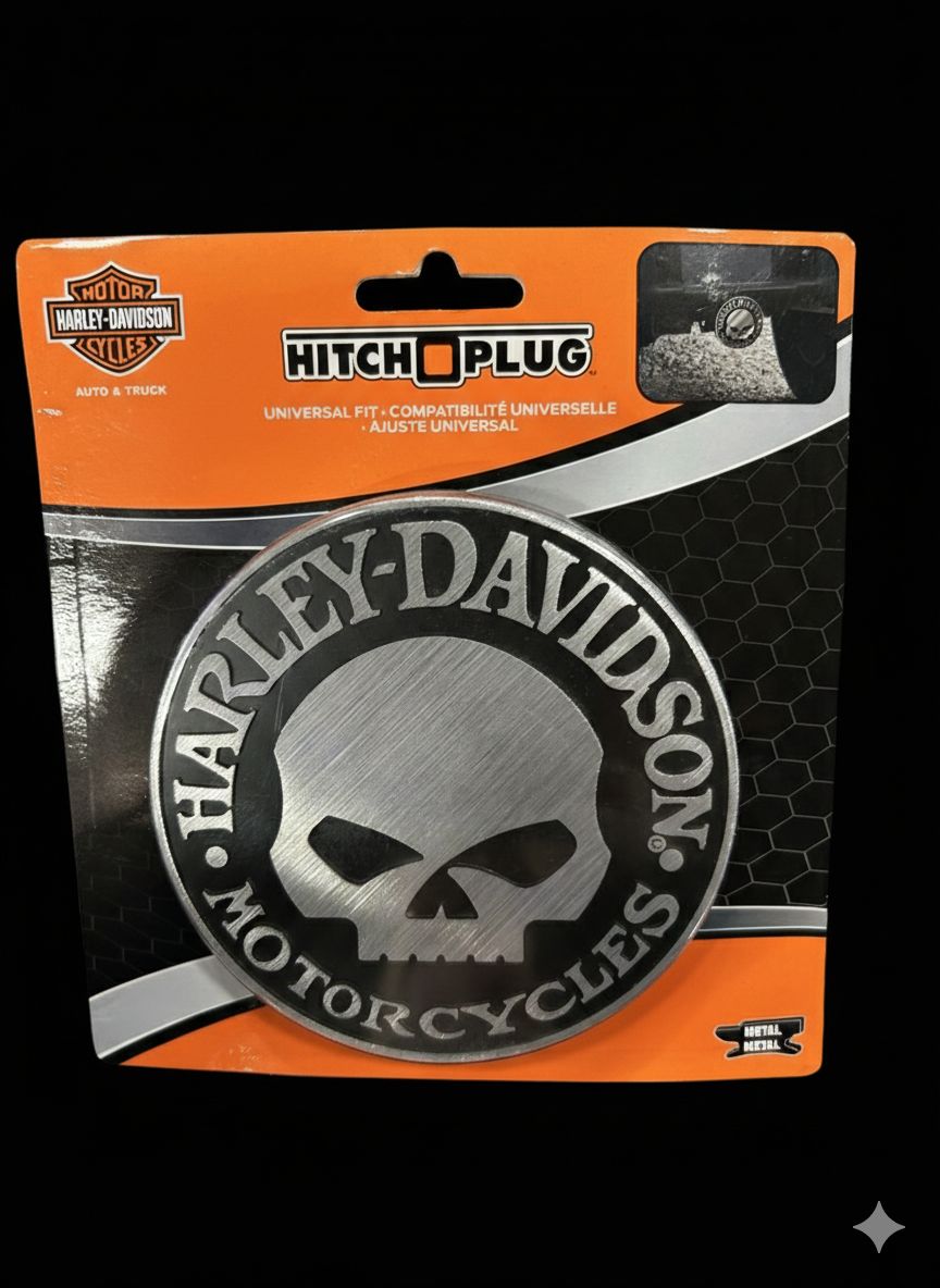 WILLIE G SKULL HITCH PLUG