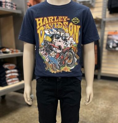 H-D "RAWHIDE RIDE" TEE