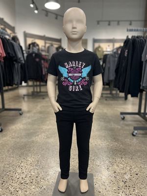 H-D "BORN 2 RIDE" TEE