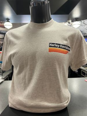 H-D RETRO BARS TEE