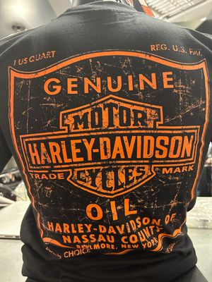 H-D RETRO ROUND TEE