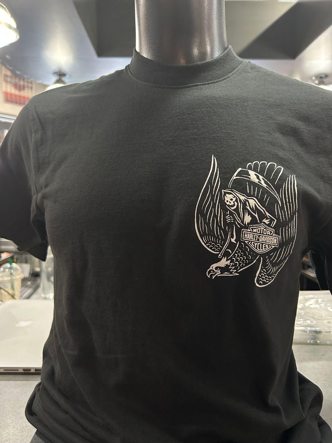 H-D GRIM WINGS TEE