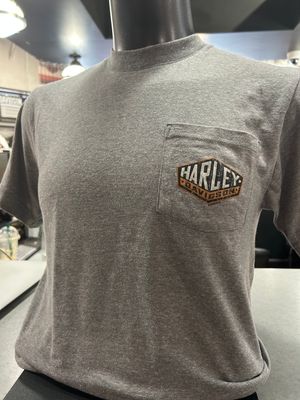 H-D DIAMOND LOGO POCKET TEE