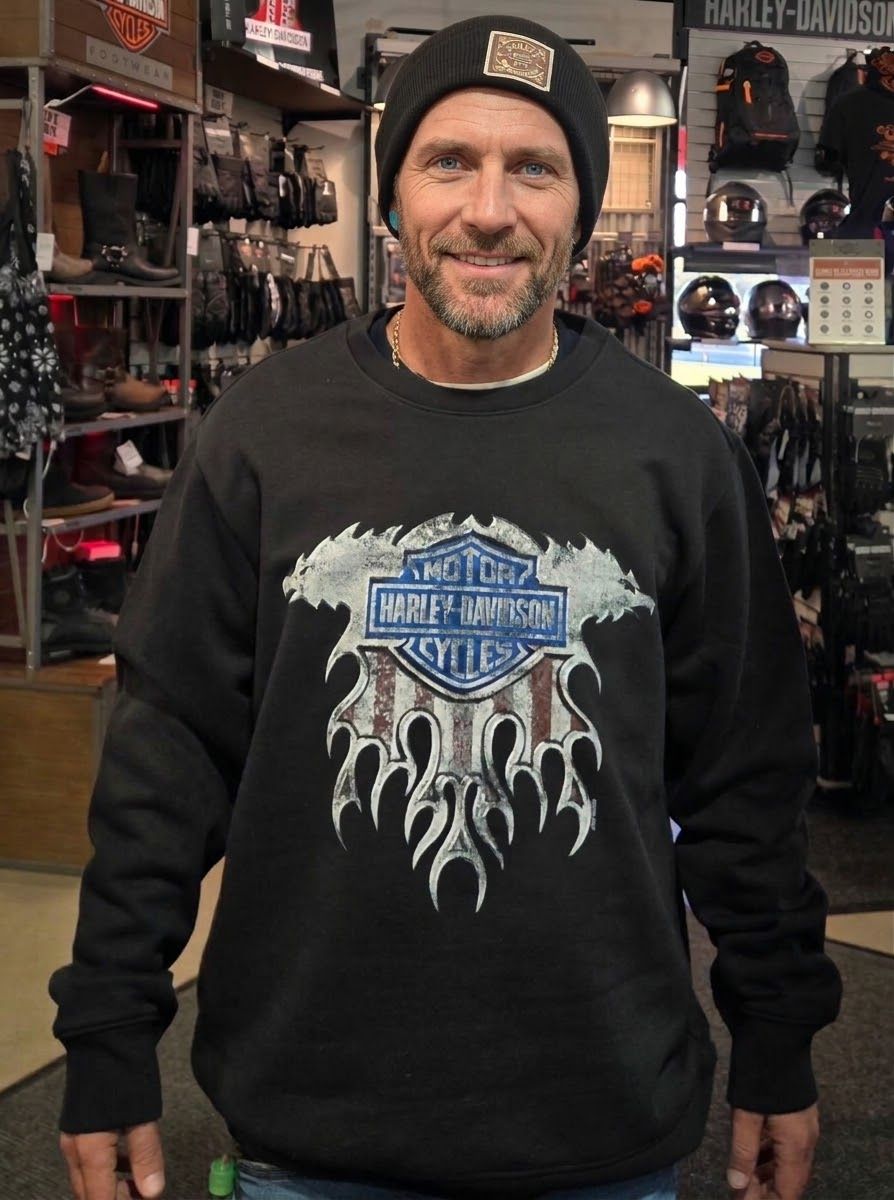 H-D BRUSHED FREEDOM CREW SWEATSHIRT