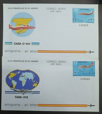 SELLOS AEROGRAMAS ENTEROS POSTALES