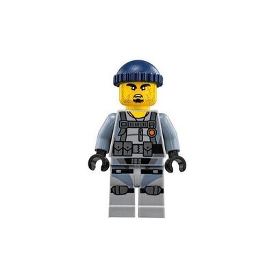 Minifigura LEGO Army Gunner Tiburón 'Charlie' de Lego NINJAGO