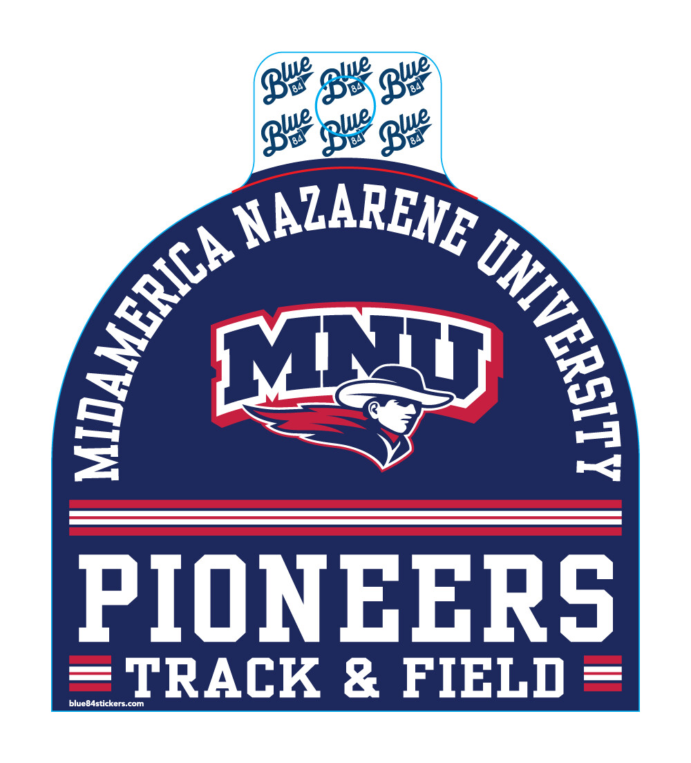 FourStripe Decal - Track &amp; Field 