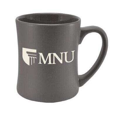 MNU Etched Mug- Steel Gray