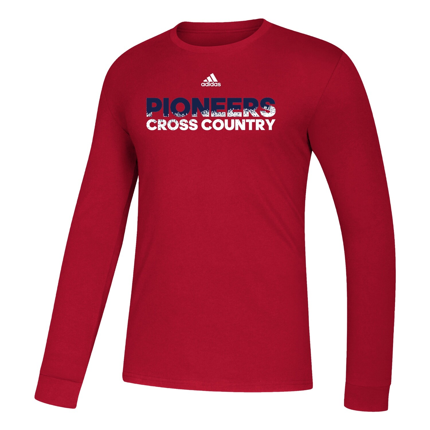 Adidas Cross Country L/S Tee- Red 