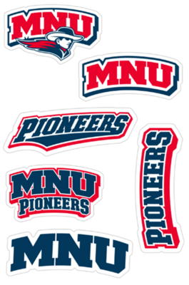 MNU Logo Sticker Sheet