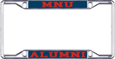 License Plate Frame - MNU Alumni