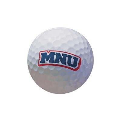 MNU Golf Balls - Sleeve of 3
