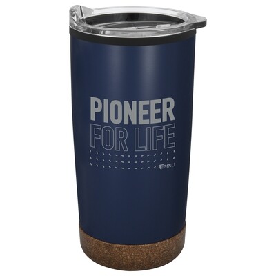 Pioneer For Life Tumbler- Navy