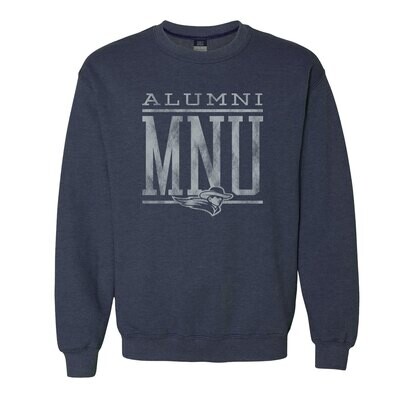 MV Sport Alumni Fleece Crew - Vintage Navy
