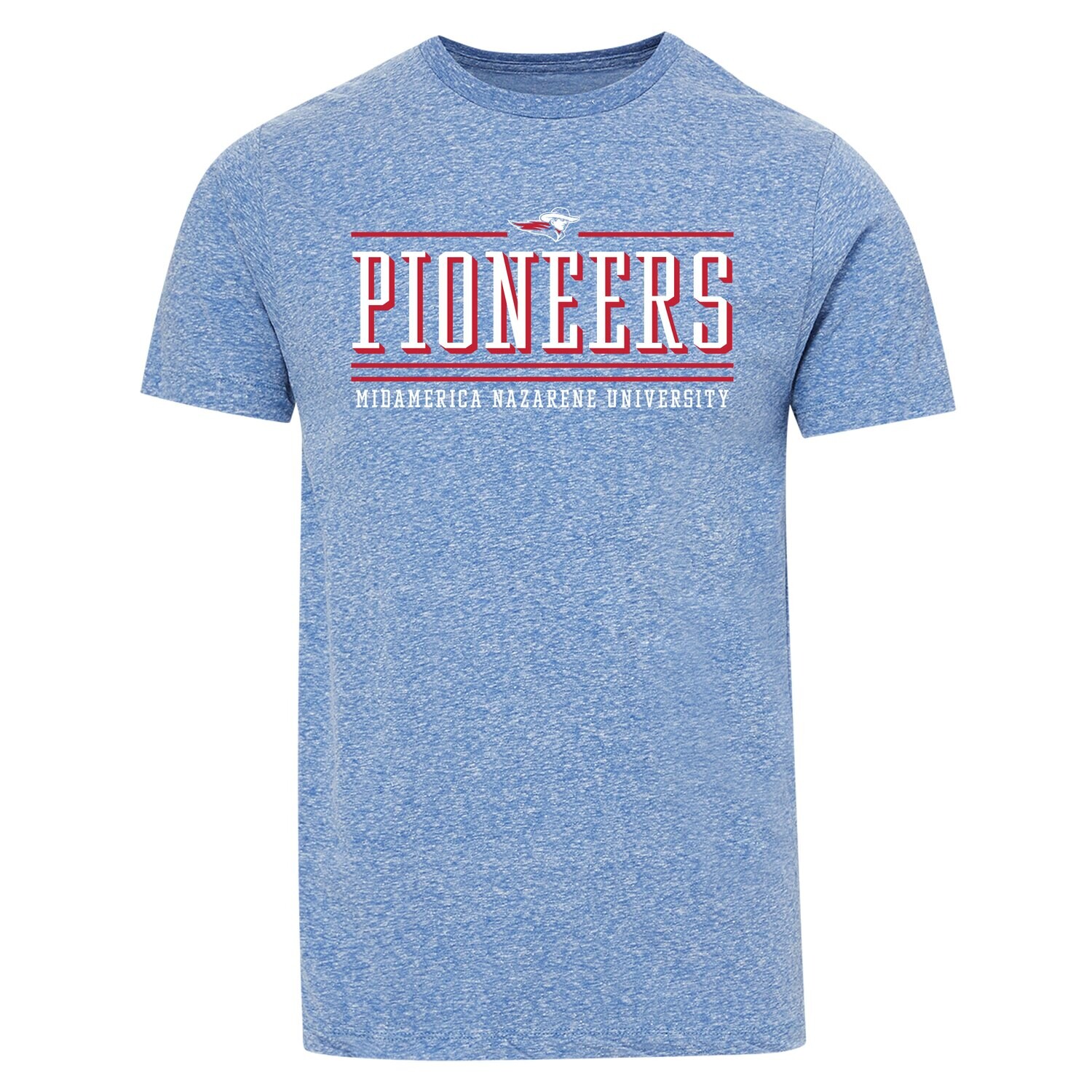 MV Sport Premium Heather Tee - Blue