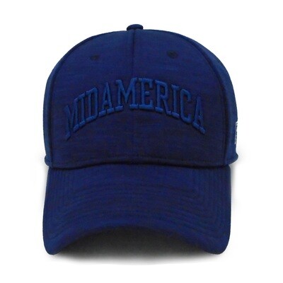 The Game Stretch Fit Hat - Navy