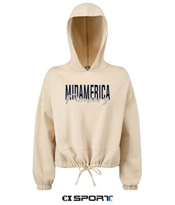 CI Sport Ladies Cropped Hoodie