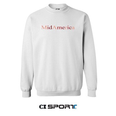 CI Sport Embroidered Crew - White