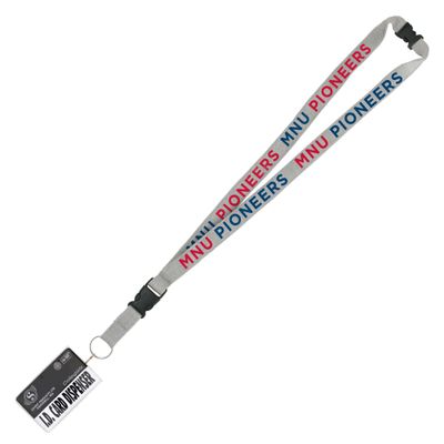 Woven Lanyard with ID Holder