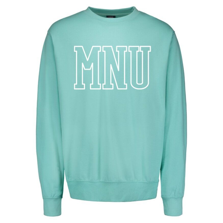 MNU Classic Fleece Crew - Mint