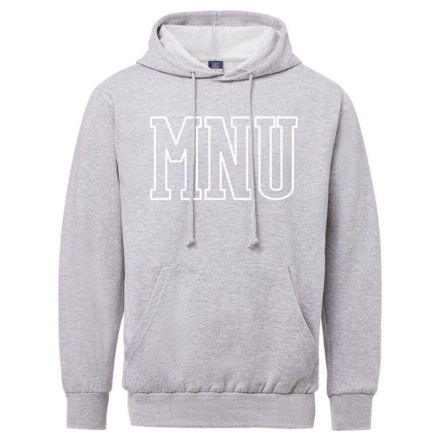 MNU Classic Fleece Hood - Grey