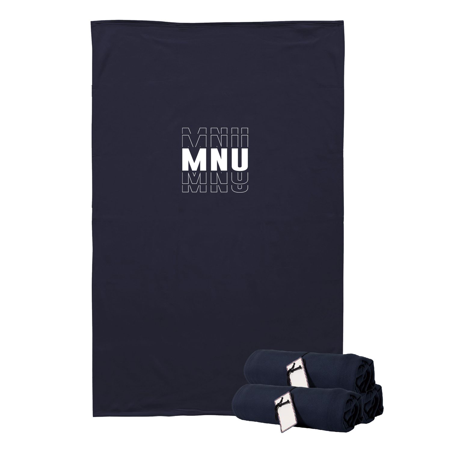 MV Sweatshirt Blanket - Navy