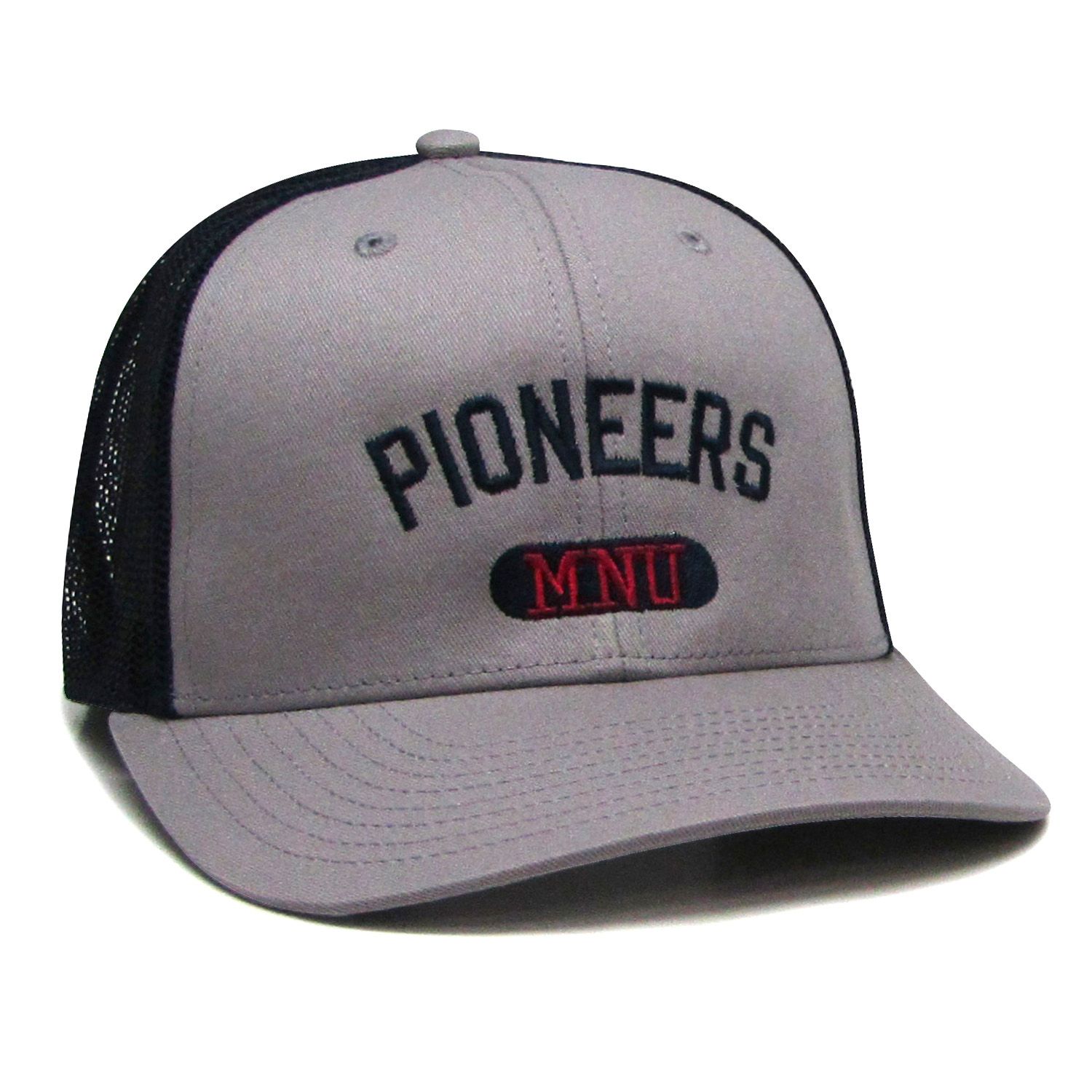Classic Trucker Hat - Gray/Navy