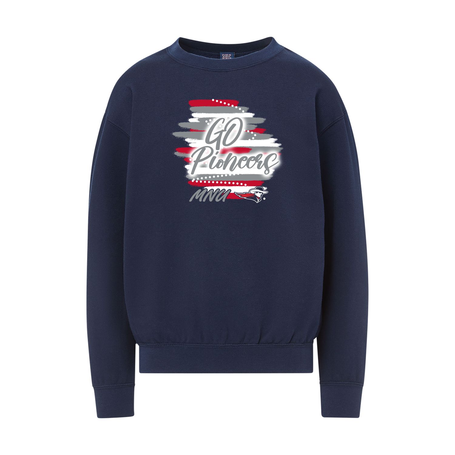 Youth Fleece Crew - Navy