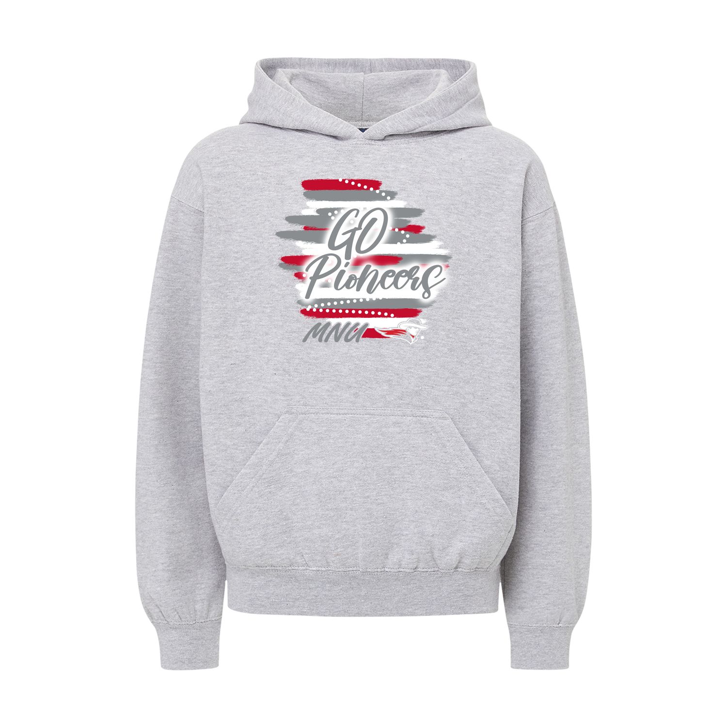 Youth Fleece Hood - Gray