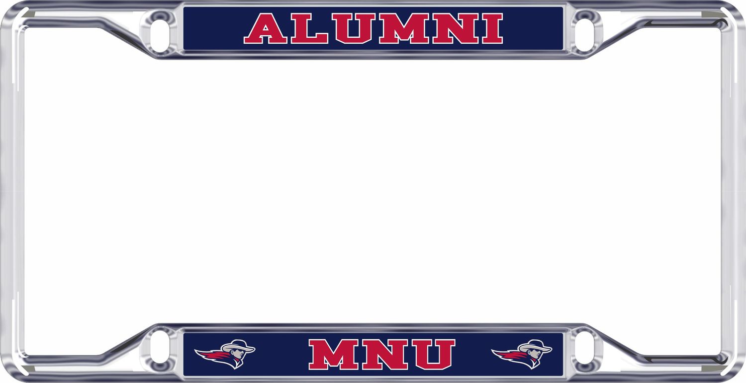 License Plate Frame - MNU Alumni
