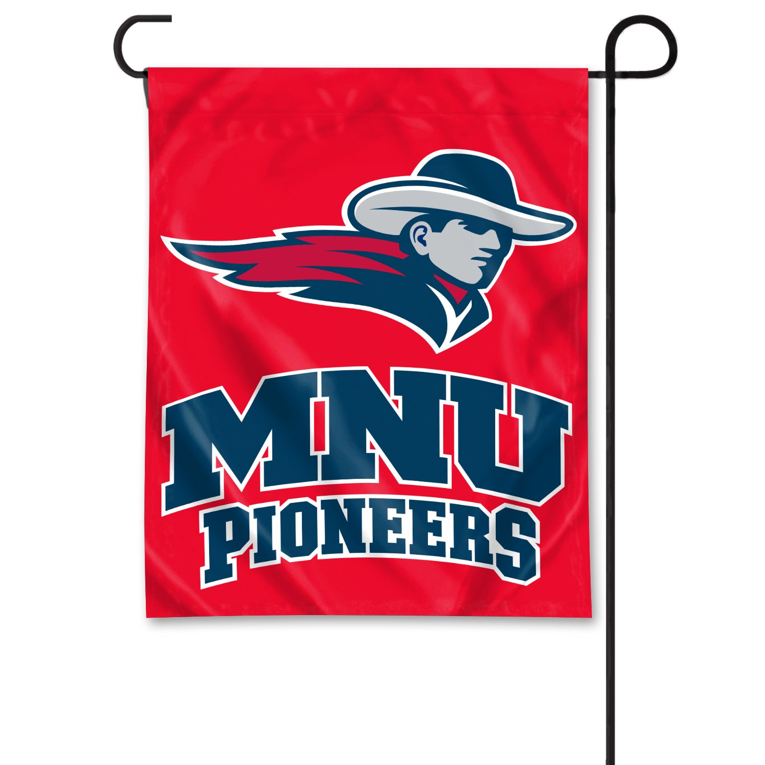 MNU Garden Flag - Red