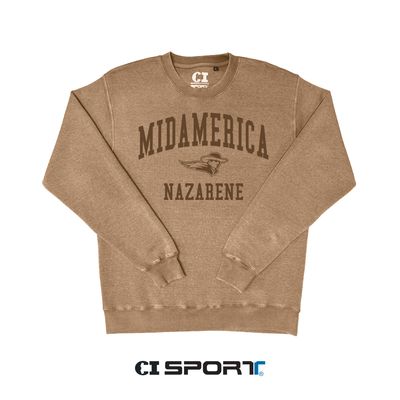 Ci Sport Fleece Crew - Hazelnut