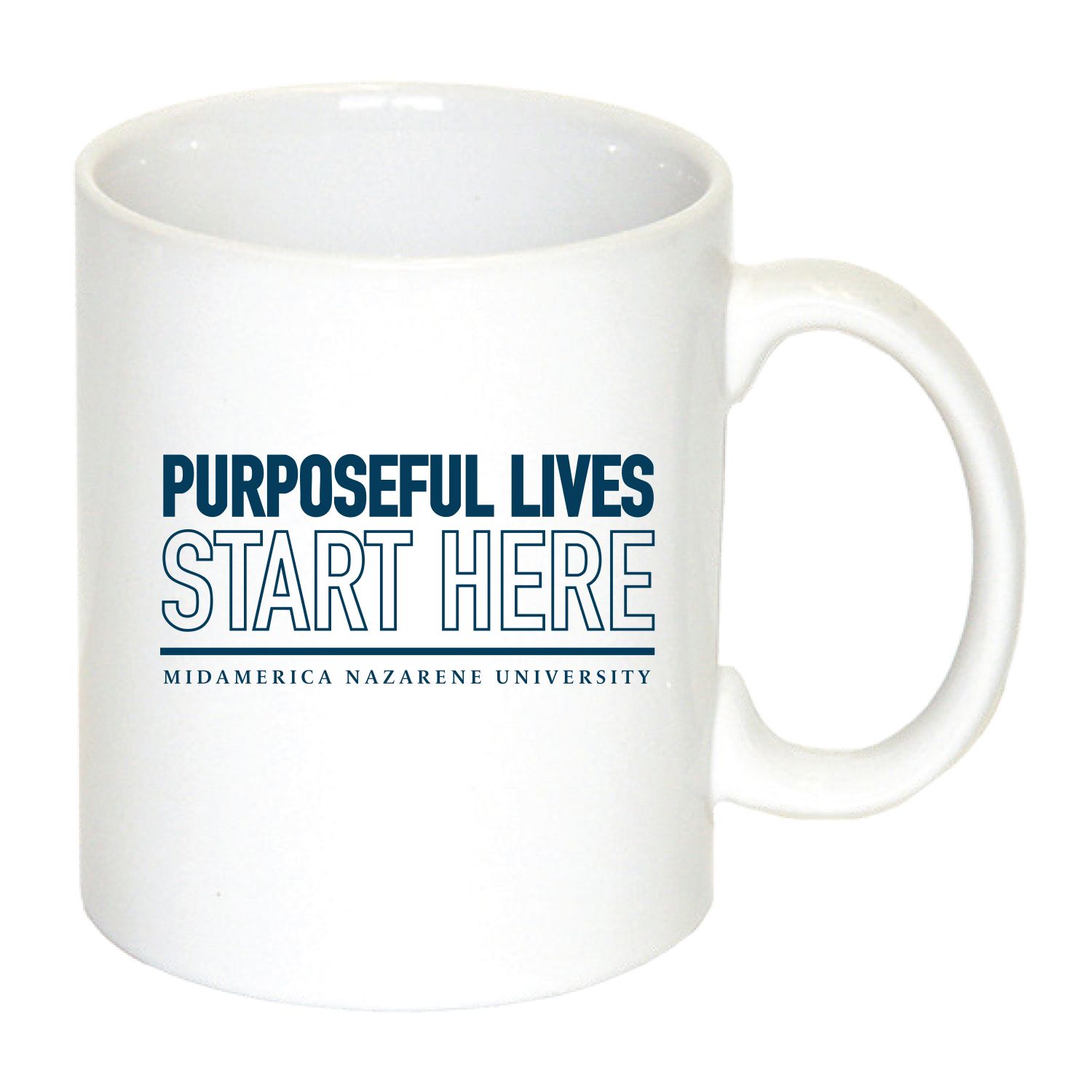 PLSH White 11oz Mug