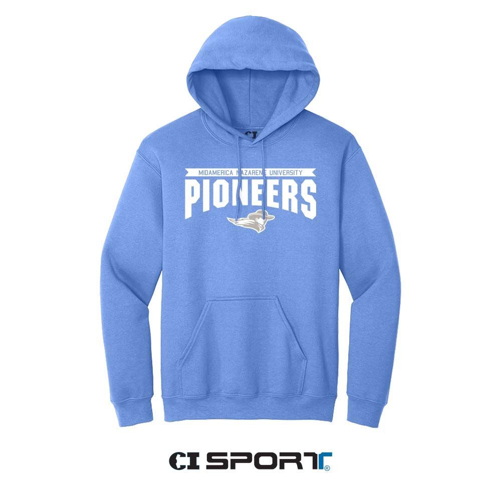 CI Sport Embroidered Hood - Carolina Blue