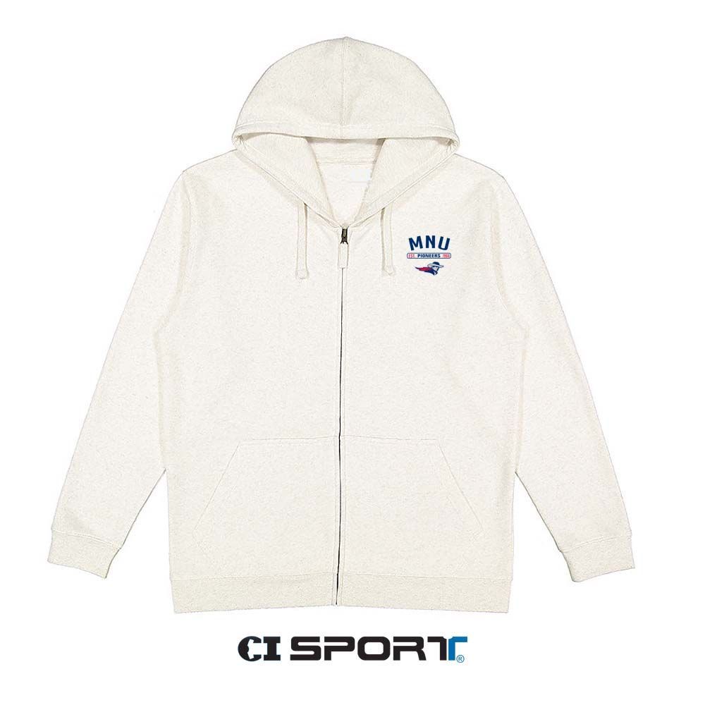 CI Sport Full Zip Hood - Natural Heather