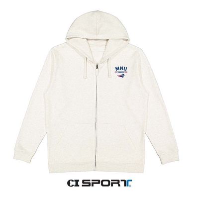 CI Sport Full Zip Hood - Natural Heather