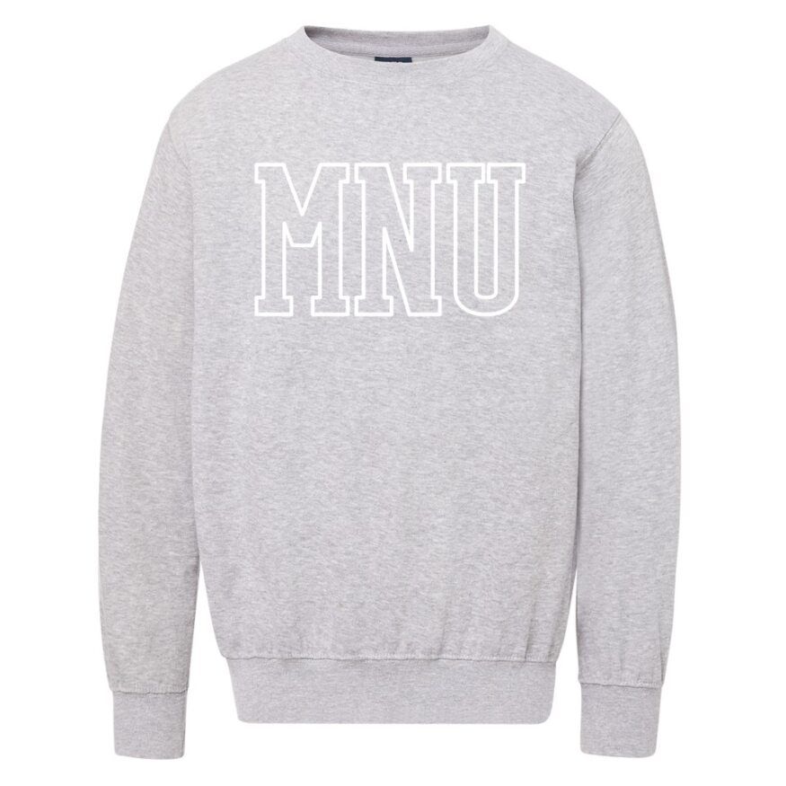 MNU Classic Fleece Crew - Grey